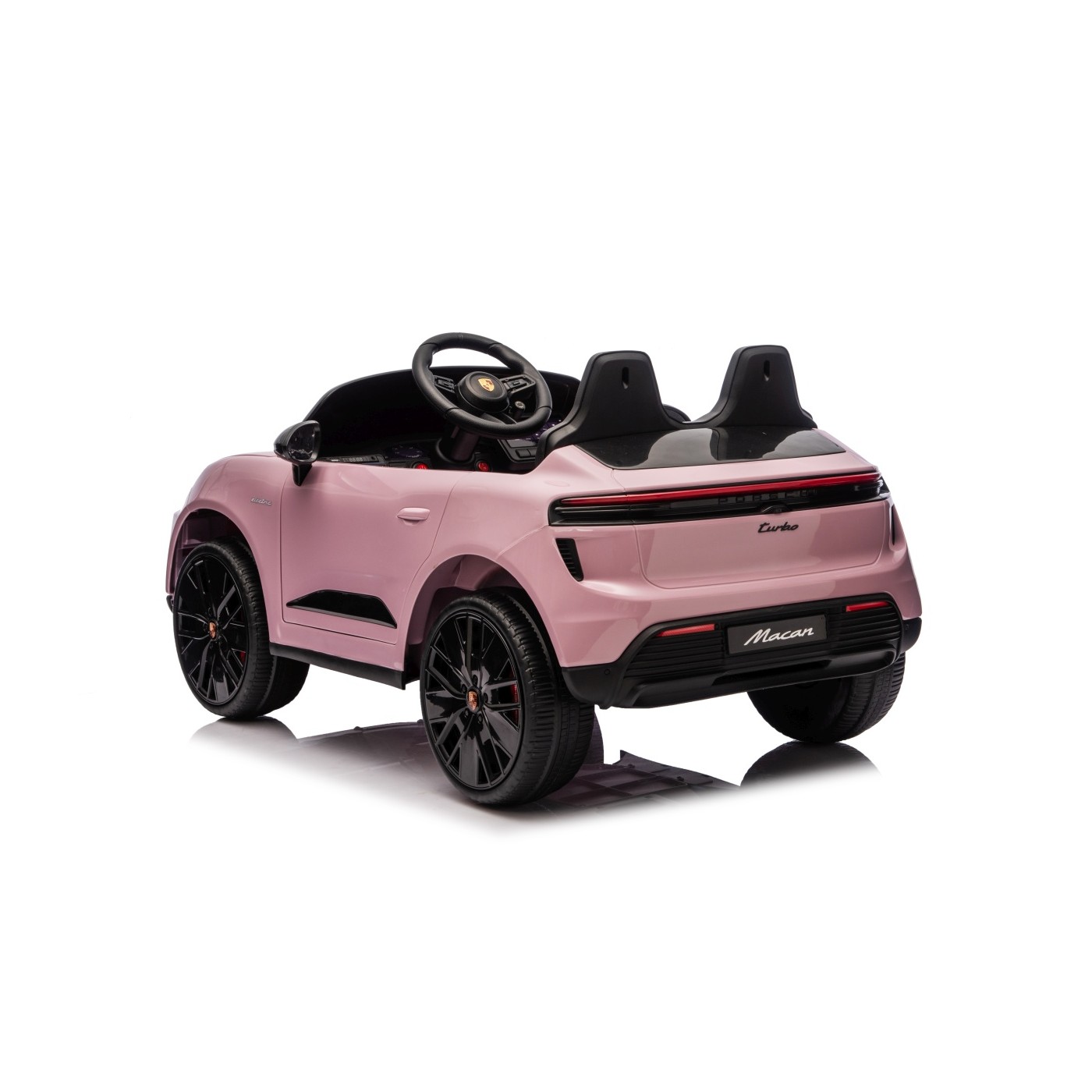 Ružové vozidlo Porsche Macan
