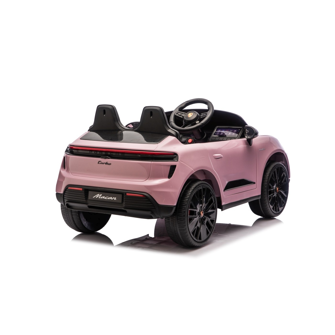 Ružové vozidlo Porsche Macan