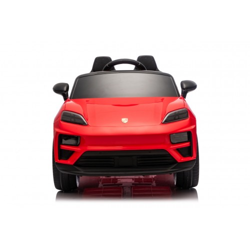 Červené vozidlo Porsche Macan