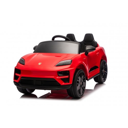 Červené vozidlo Porsche Macan