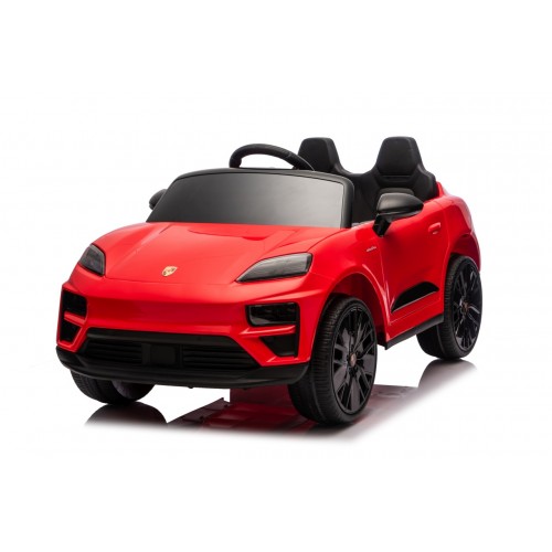 Červené vozidlo Porsche Macan