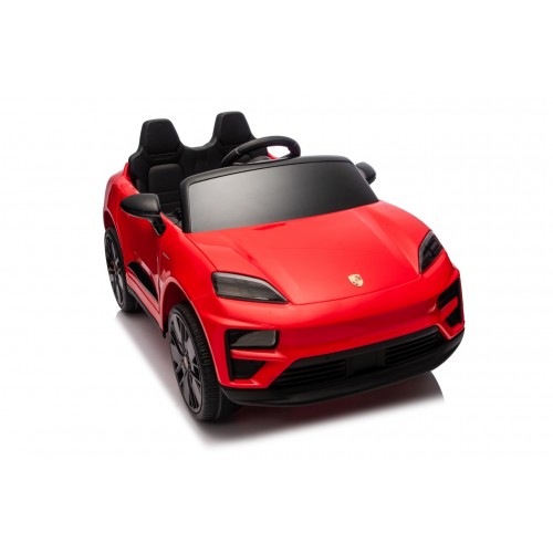 Červené vozidlo Porsche Macan