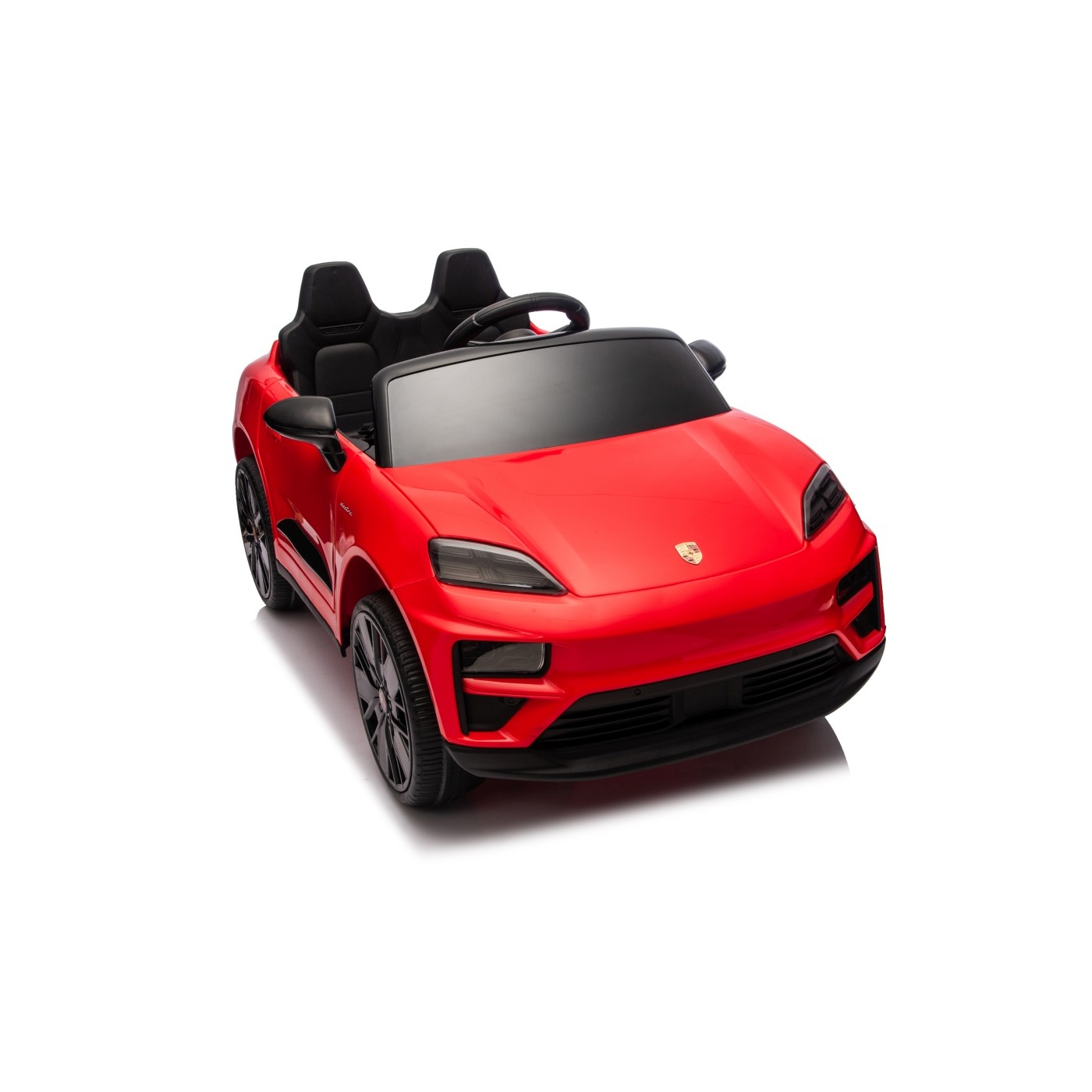 Červené vozidlo Porsche Macan
