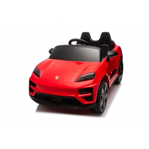 Červené vozidlo Porsche Macan
