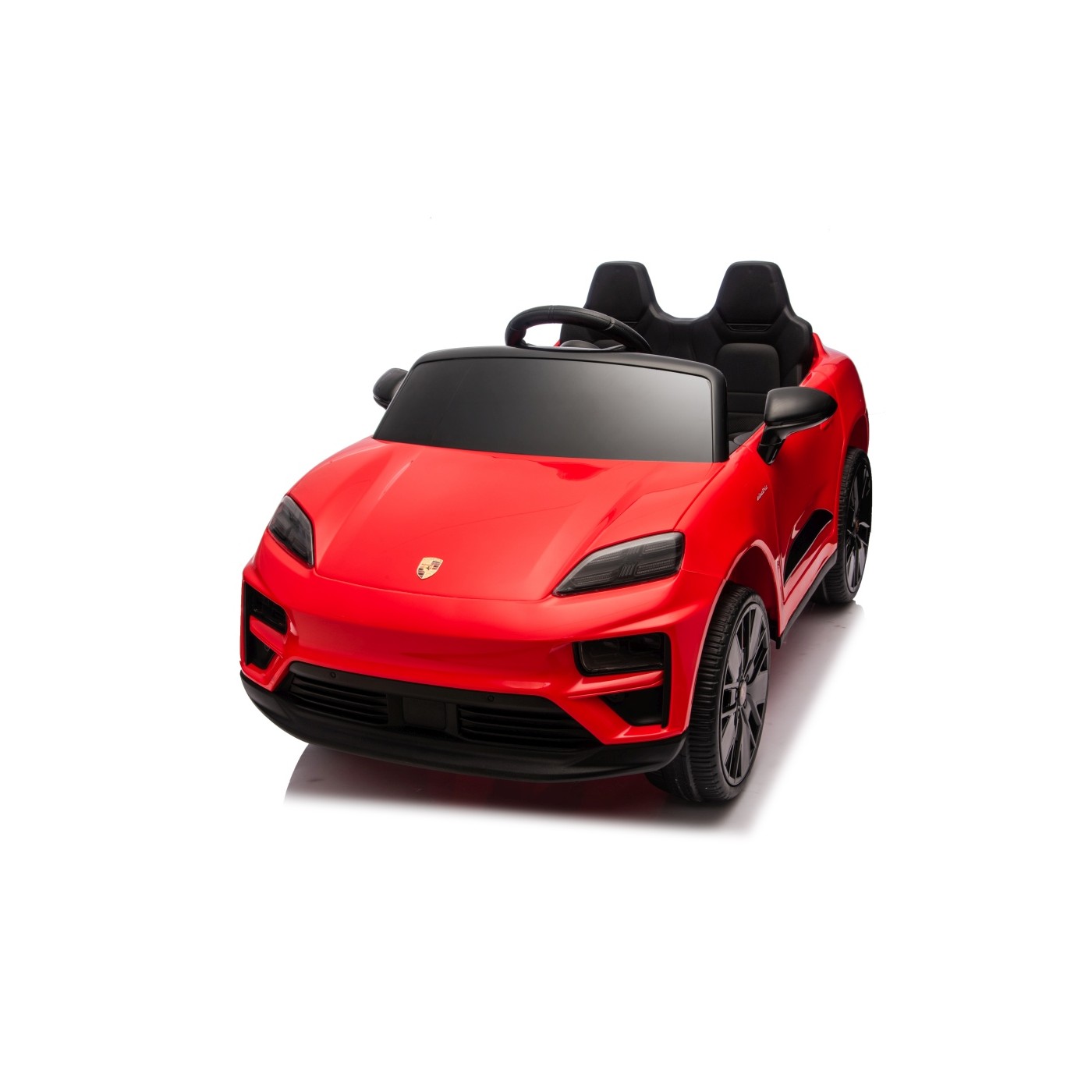 Červené vozidlo Porsche Macan