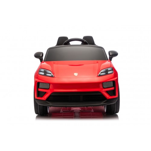 Červené vozidlo Porsche Macan