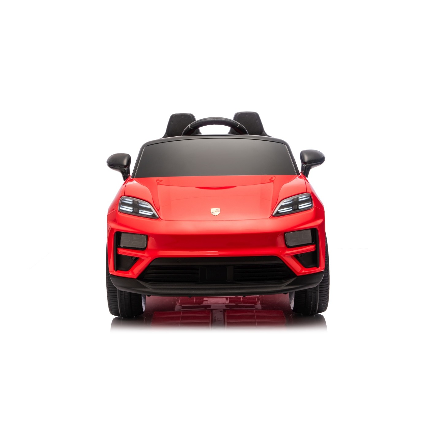 Červené vozidlo Porsche Macan