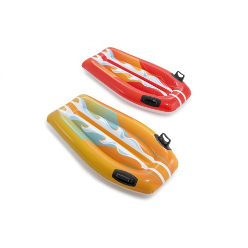 Matrac Doska RIDER 112 x 62 cm INTEX Oranžová