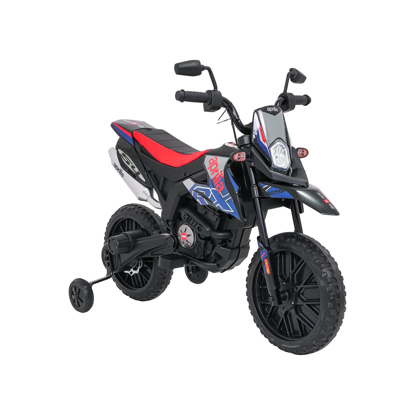 Motor vozidla Aprilia RX modrý