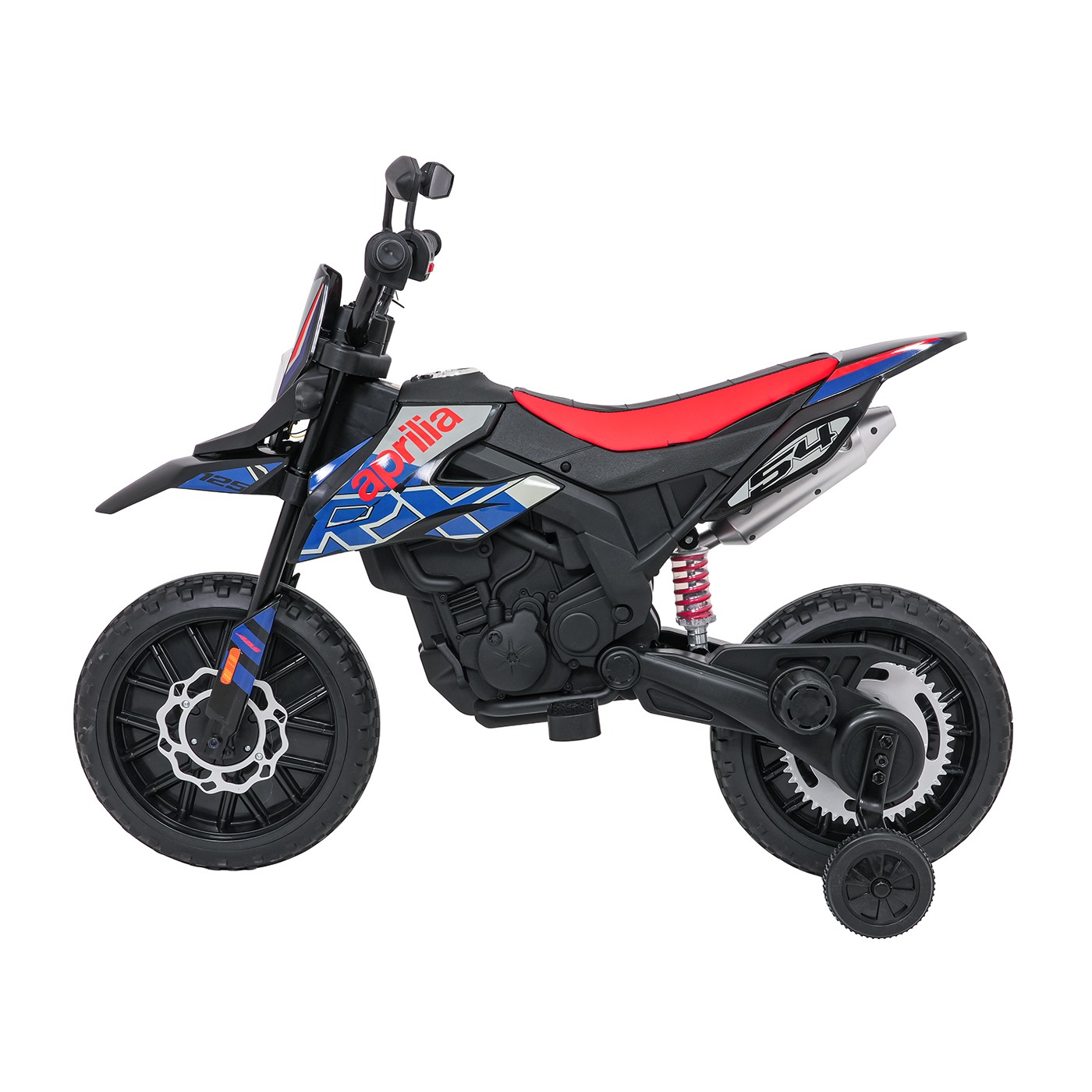Motor vozidla Aprilia RX modrý