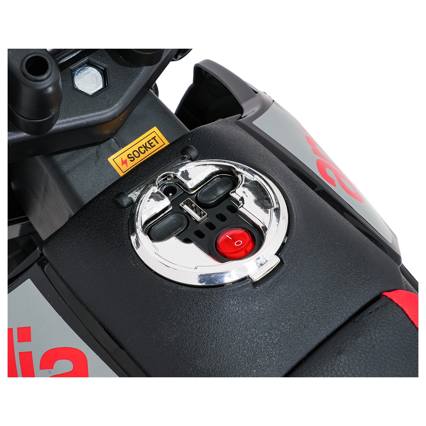 Motor vozidla Aprilia RX modrý