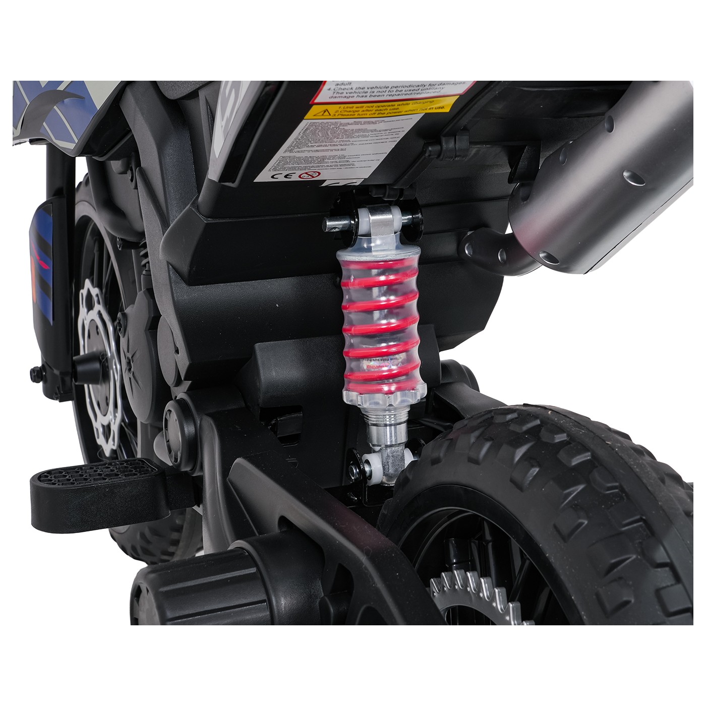 Motor vozidla Aprilia RX modrý