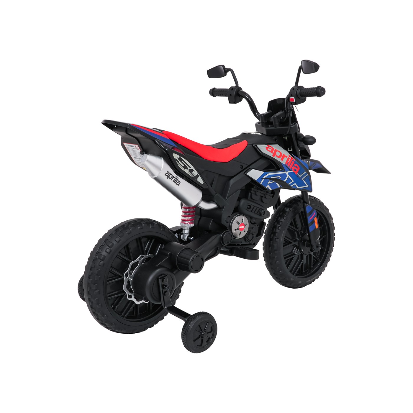 Motor vozidla Aprilia RX modrý