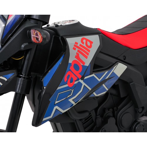 Motor vozidla Aprilia RX modrý