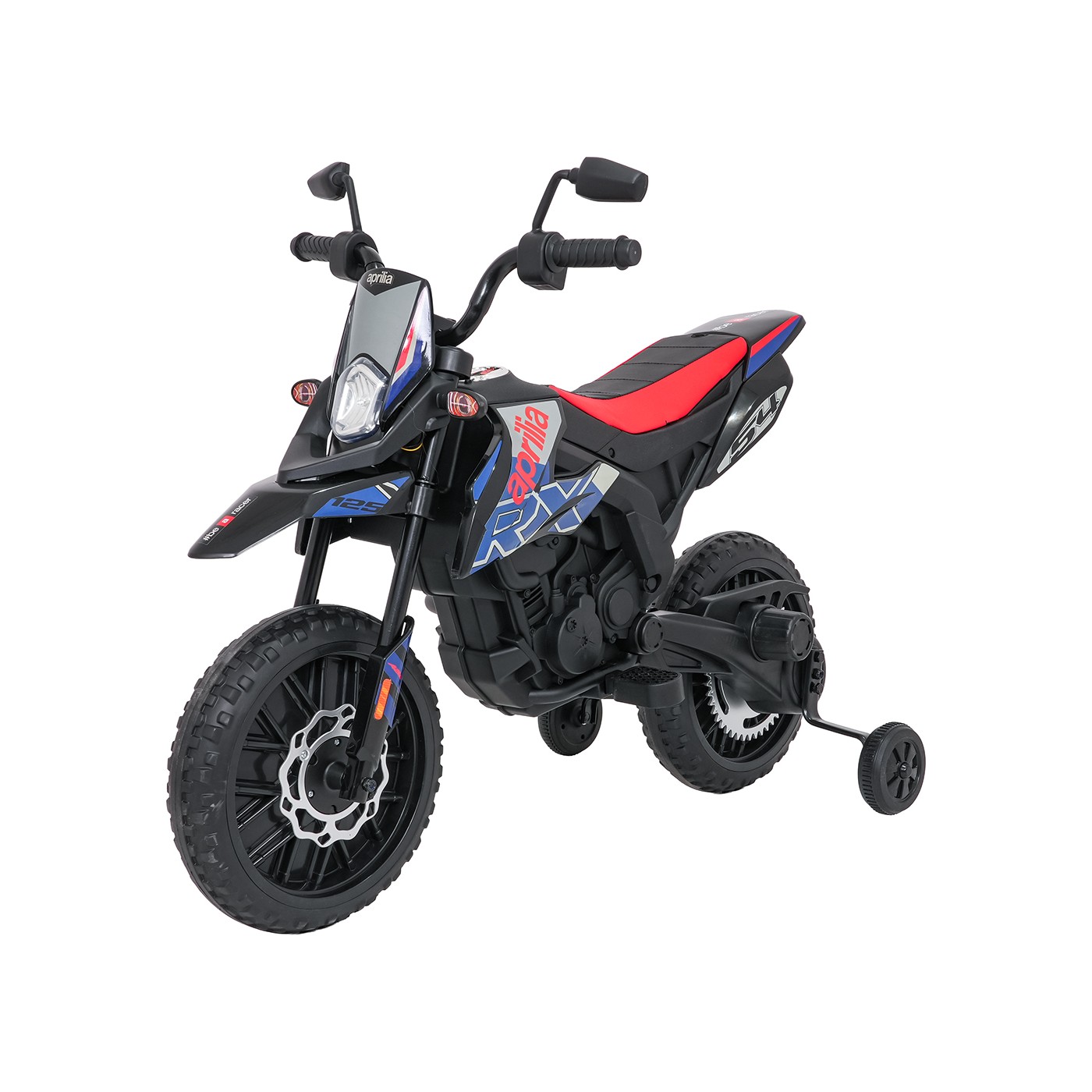 Motor vozidla Aprilia RX modrý