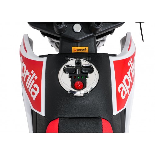 Motor vozidla Aprilia RX biela