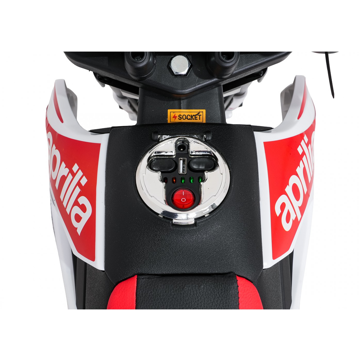 Motor vozidla Aprilia RX biela