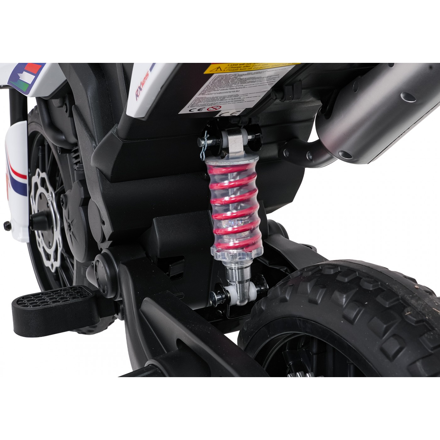 Motor vozidla Aprilia RX biela
