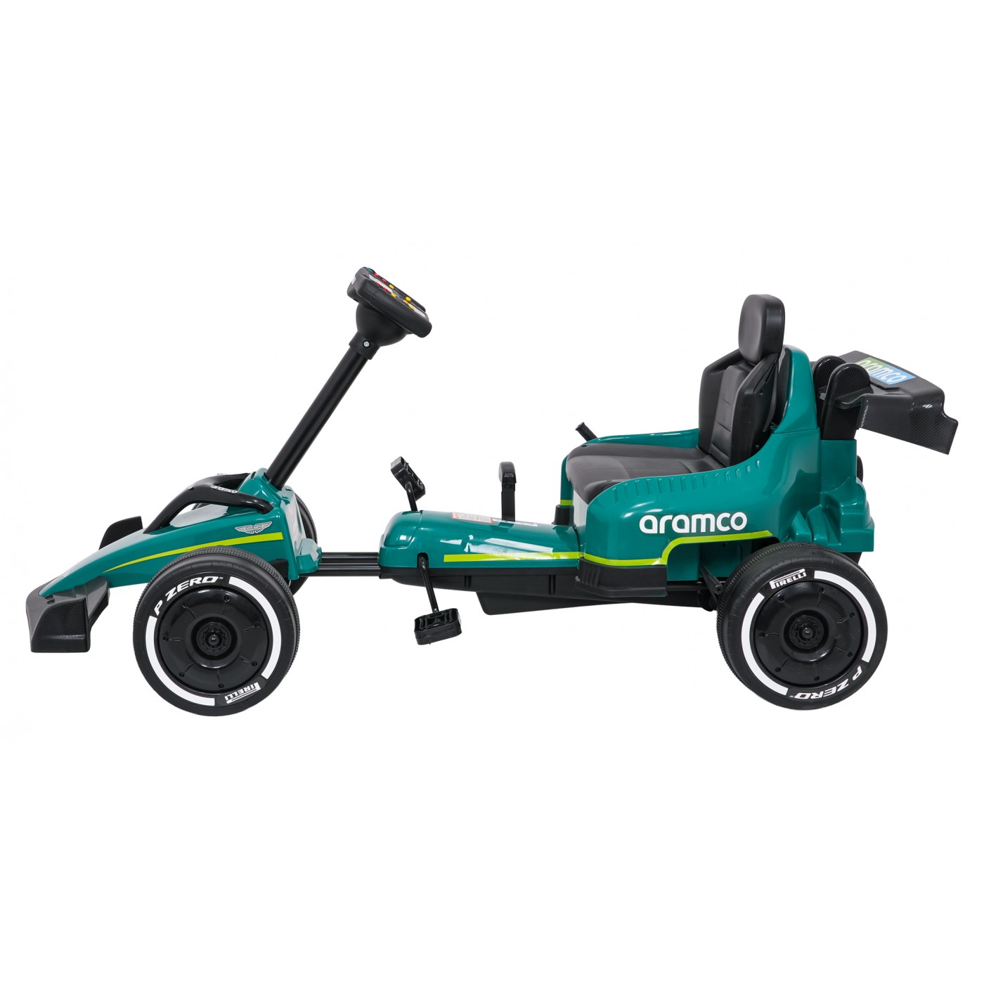 Aston Martin Go-Motokárová zelená