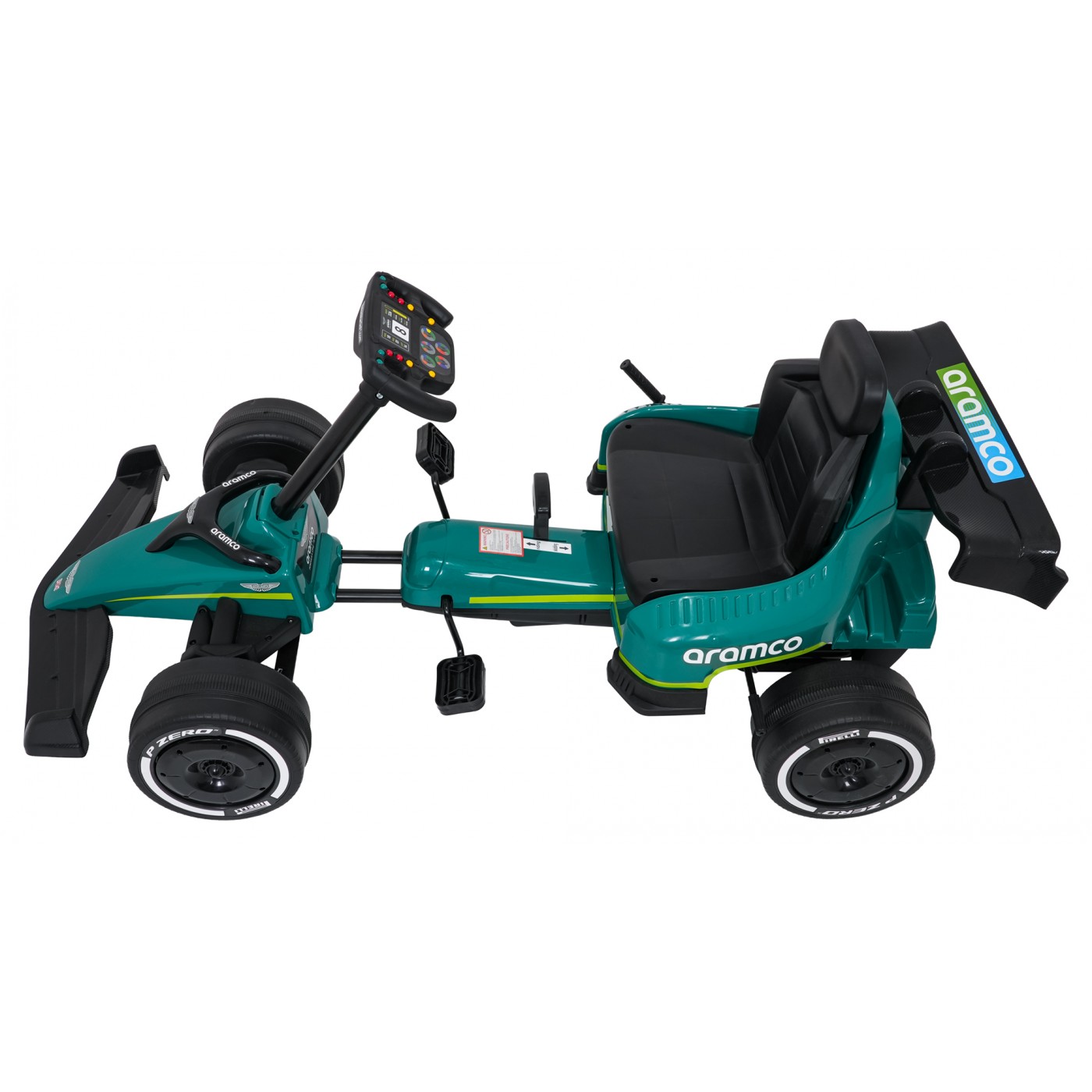 Aston Martin Go-Motokárová zelená