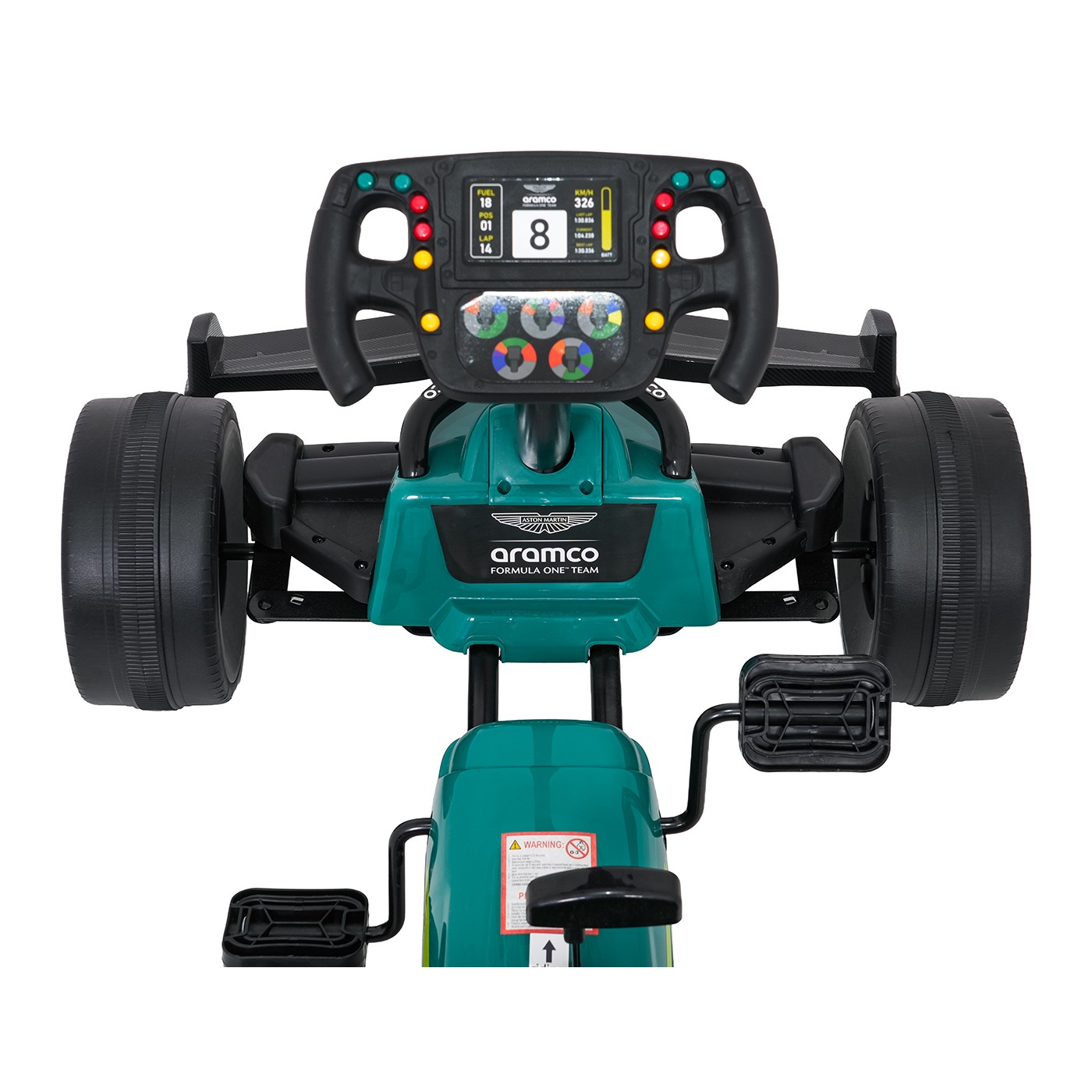 Aston Martin Go-Motokárová zelená