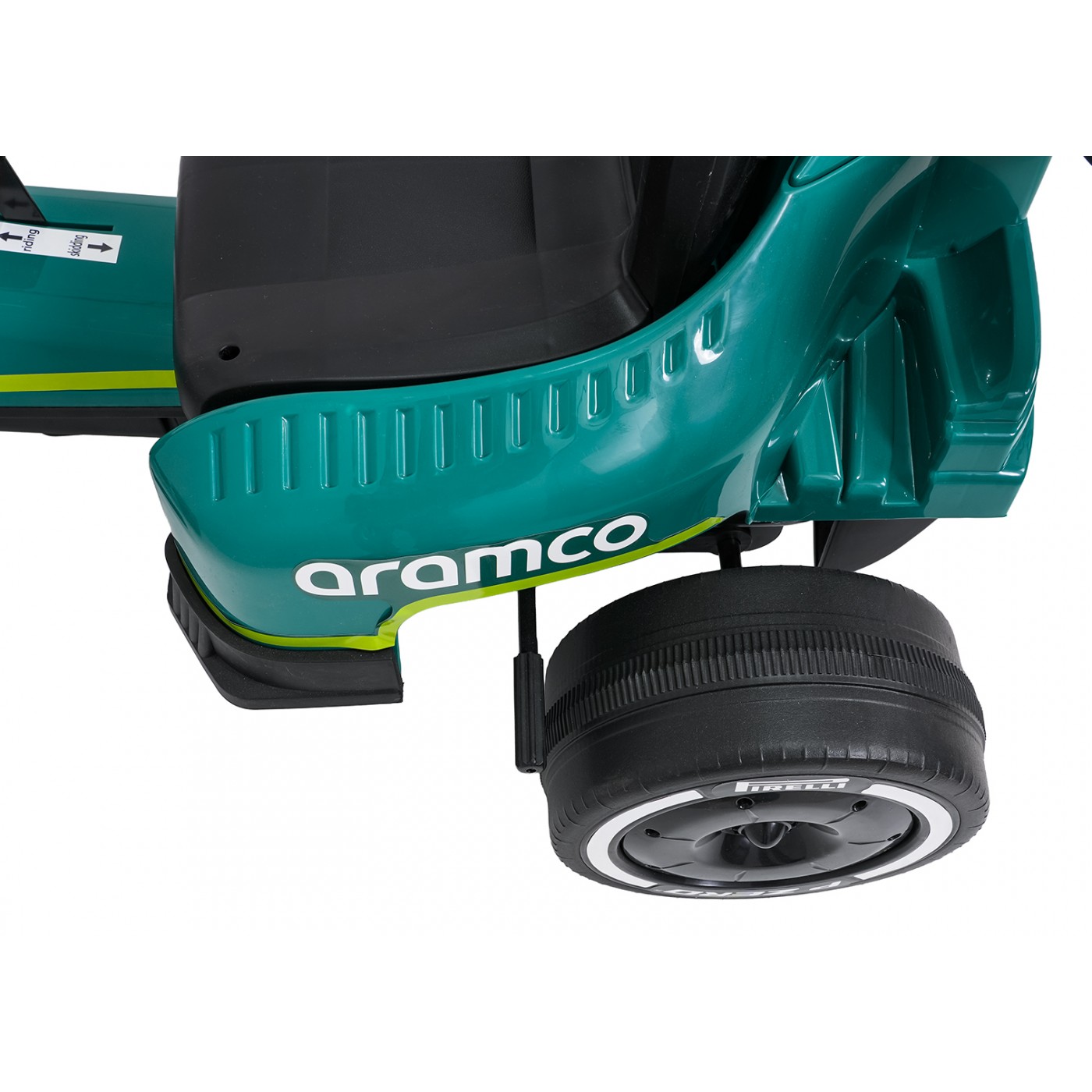 Aston Martin Go-Motokárová zelená