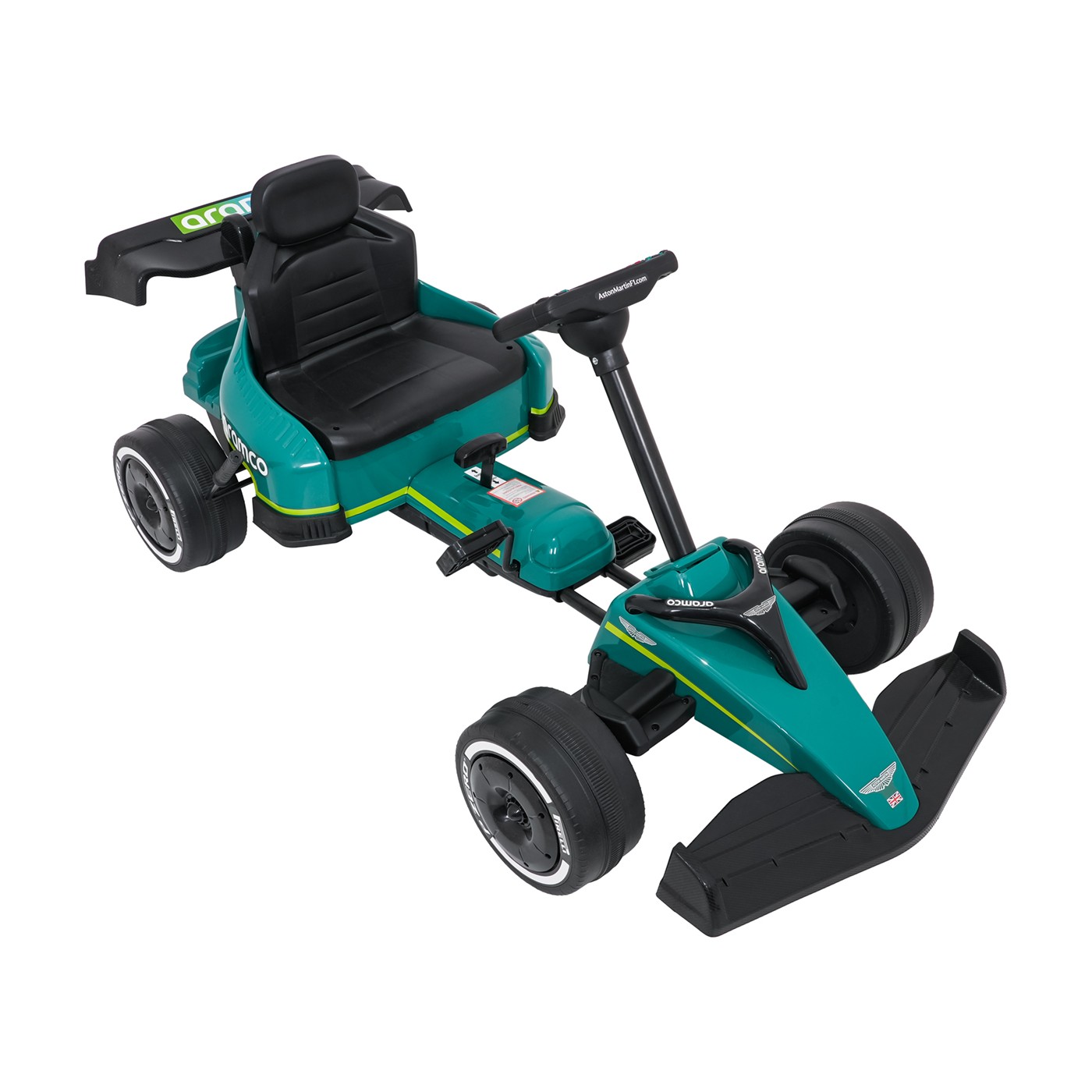 Aston Martin Go-Motokárová zelená