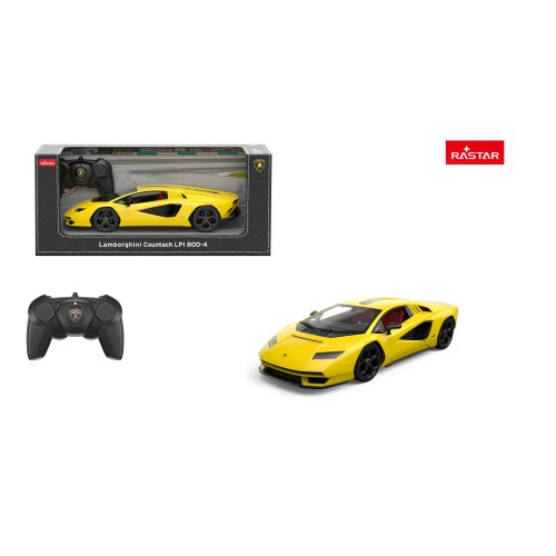 R/C 1:16 Lamborghini Countach LPI 800-4 Yellow RASTAR