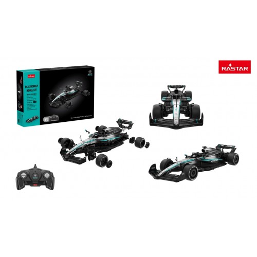 Stavebnica RC auta Mercedes-AMG F1 W16 E Performance 1:16 čierna RASTAR