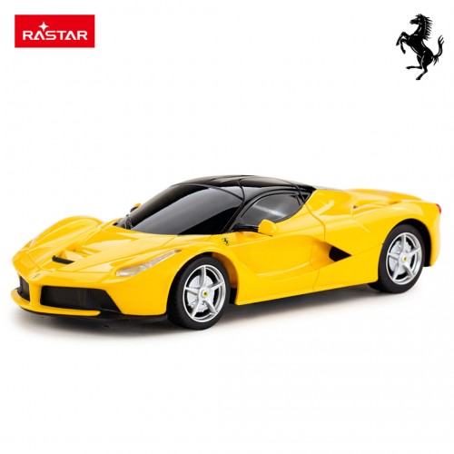 Rádiové auto 1:24 Ferrari LaFerrari žlté RASTAR