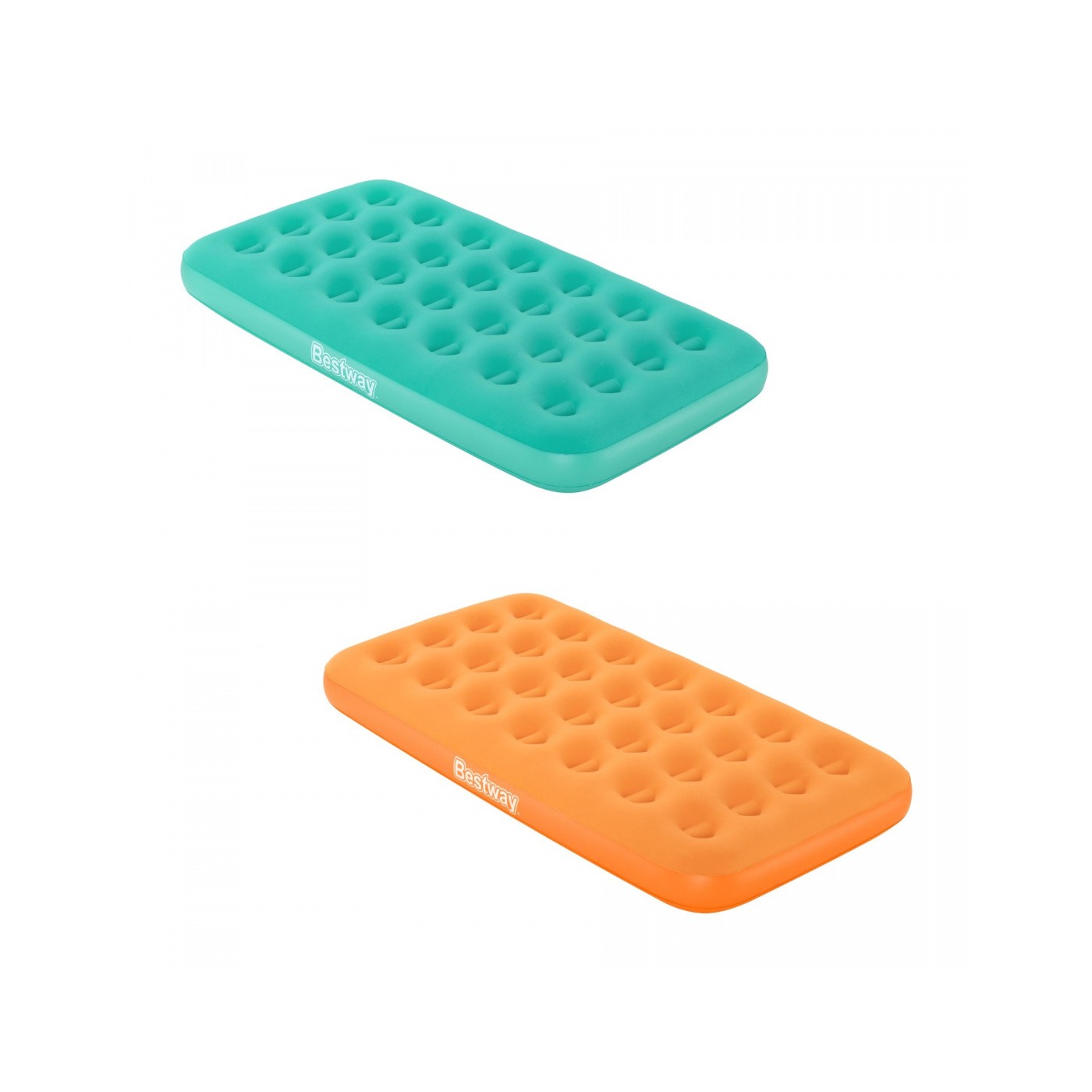 Nafukovací Matrac velúrový DrowsyDreamer Modrý BESTWAY