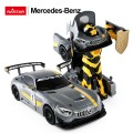 Auto/Robot 2v1 R/C 1:14 Mercedes-AMG GT3 sivý RASTAR