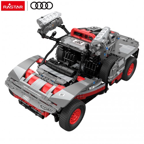 Autobloky 1:14 Audi RS Q e-tron sivý RASTAR
