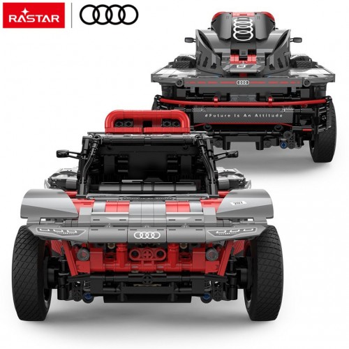 Autobloky 1:14 Audi RS Q e-tron sivý RASTAR