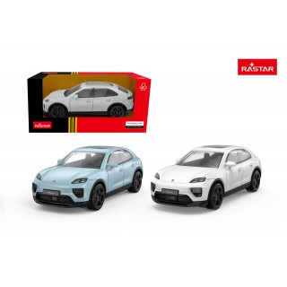 Kovové auto 1:43 Porsche Macan modré RASTAR