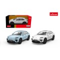 Kovové auto 1:43 Porsche Macan bielej farby RASTAR