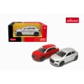 Kovové auto 1:43 Audi A1 strieborné RASTAR