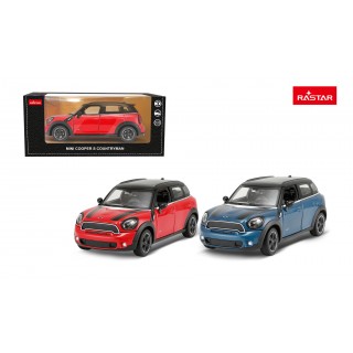 Kovové auto 1:24 MINI Countryman červené RASTAR
