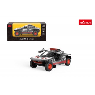 Kovové auto 1:32 AUDI RS Q e-tron sivé RASTAR