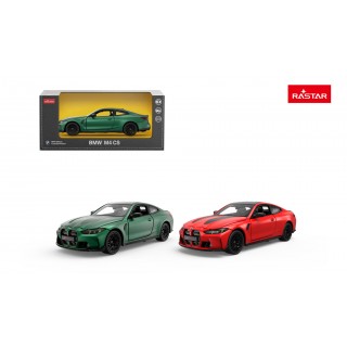 Kovové auto 1:24 BMW M4 CS červené RASTAR
