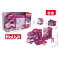 Karavan s funkciou kozmetického salónu