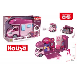Karavan s funkciou kozmetického salónu