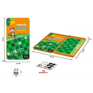 Logická hra so stolným futbalom