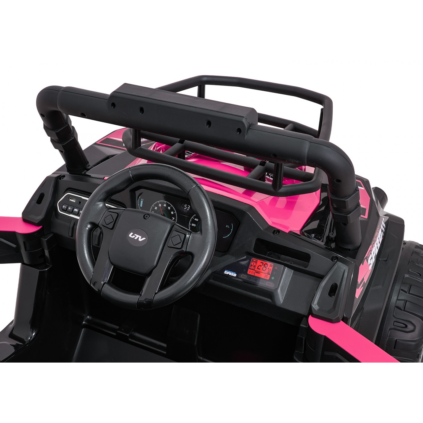 UTV LIFT Ružové terénne vozidlo