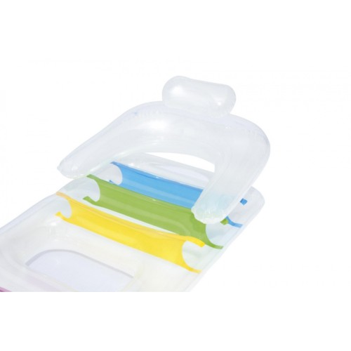 Matrac na plávanie 2v1 Kreslo Ležadlo BESTWAY + Opravný set