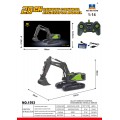 R/C bager zelený 1:14