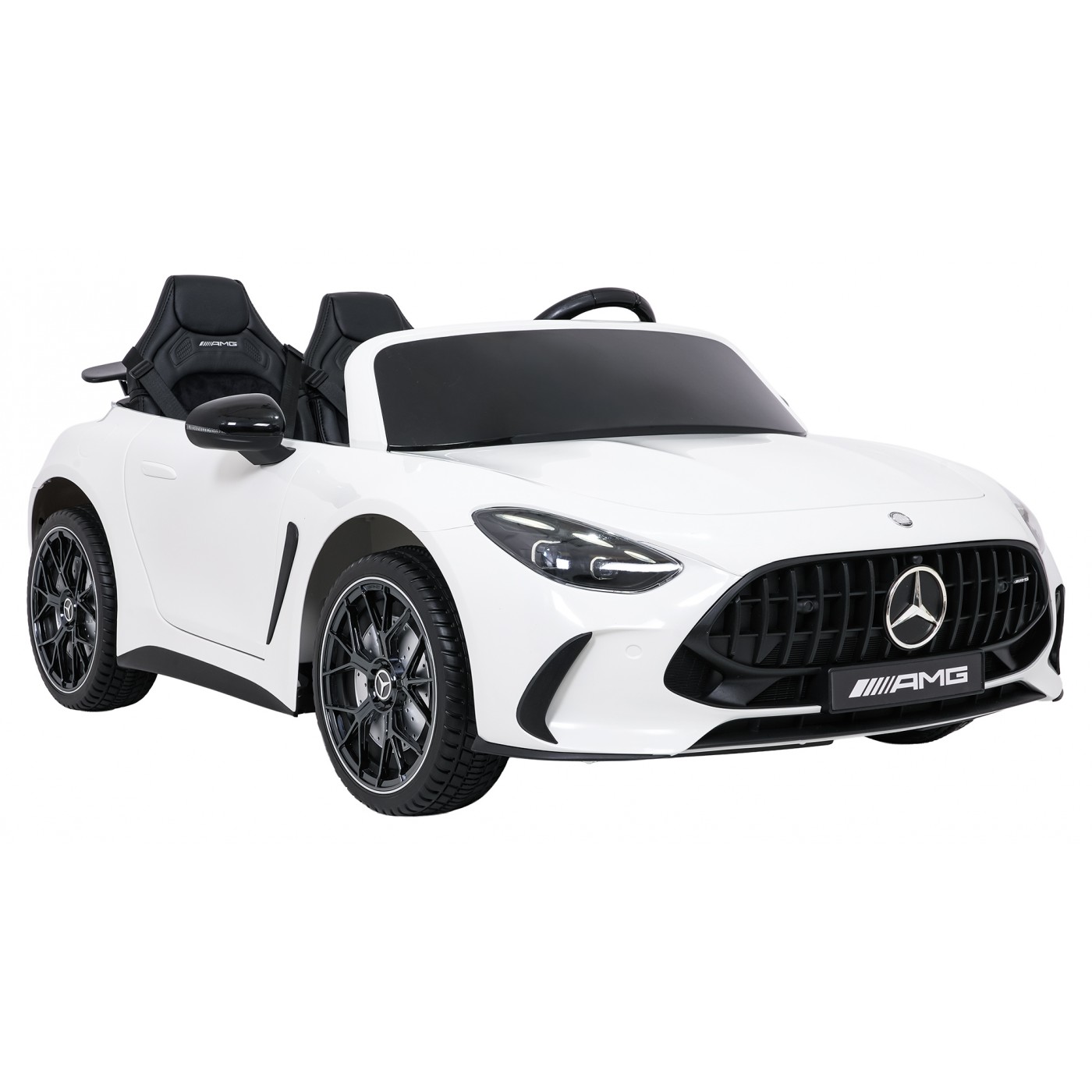 Vozidlo Mercedes Benz GT63 AMG bielej farby