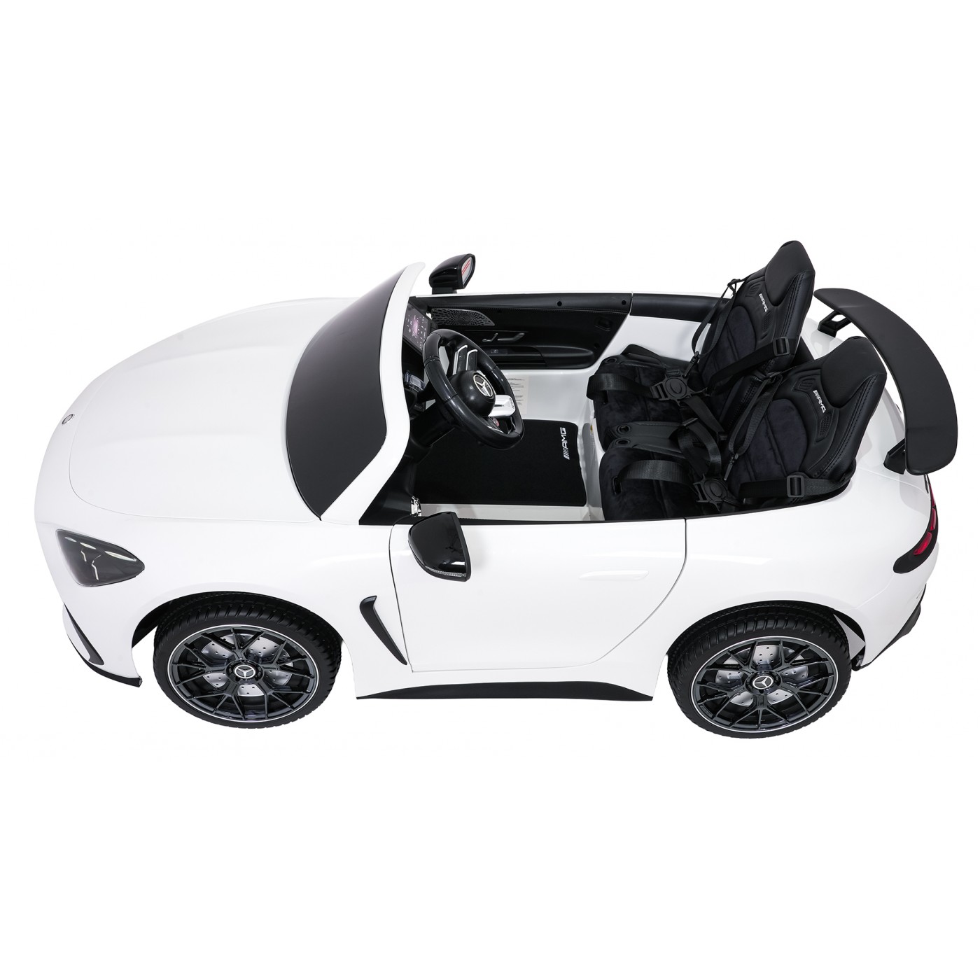 Vozidlo Mercedes Benz GT63 AMG bielej farby