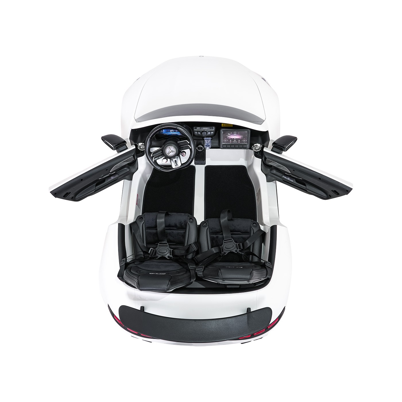 Vozidlo Mercedes Benz GT63 AMG bielej farby