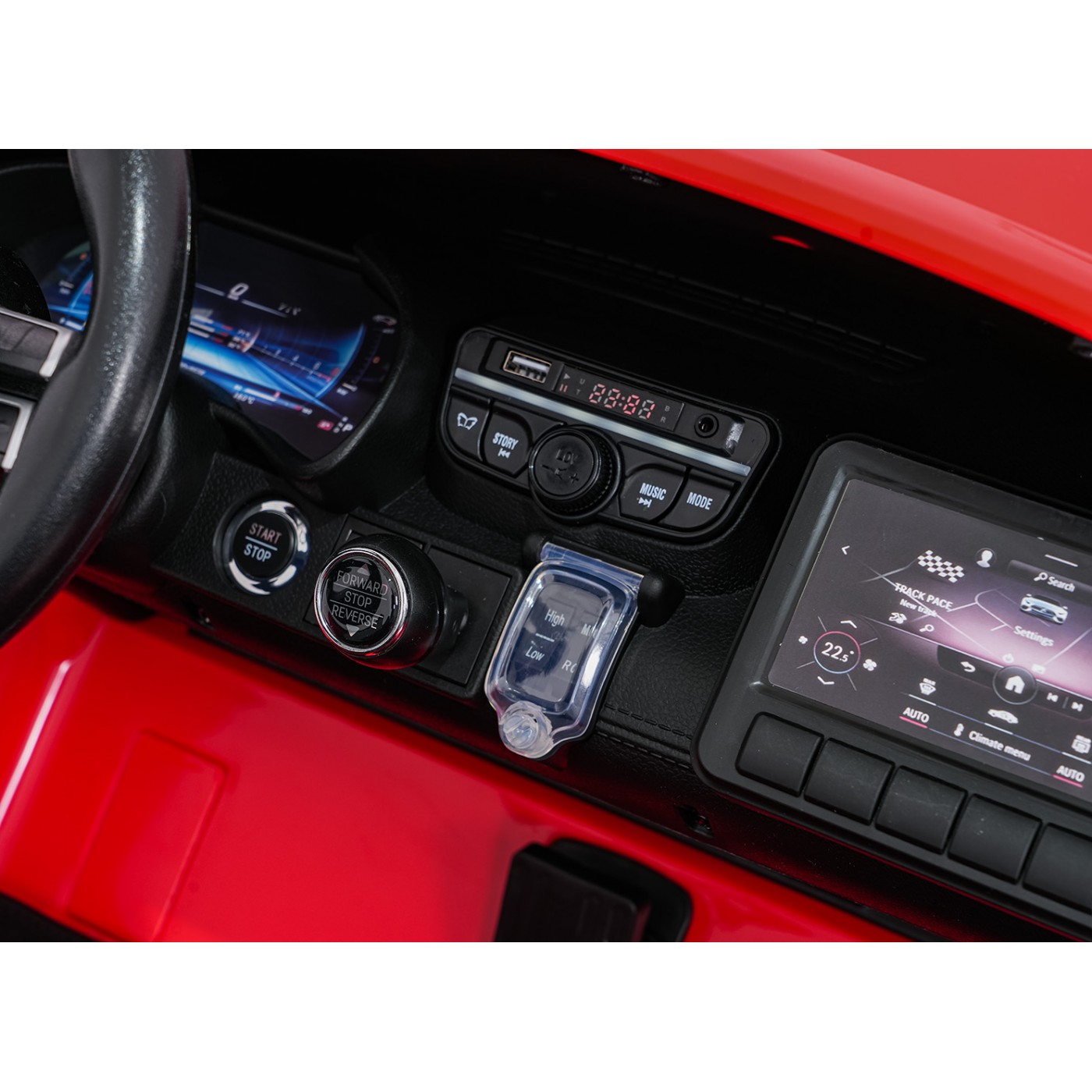 Vozidlo Mercedes Benz GT63 AMG Červené